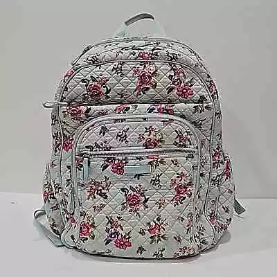 Vera Bradley Iconic XL Campus Backpack Computer Pocket Spacious • $60