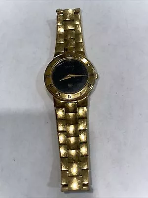 Vtg Gucci Quartz Model 3300L 6j 10K Gold Plated Ladies Watch - Parts/Repair • $60