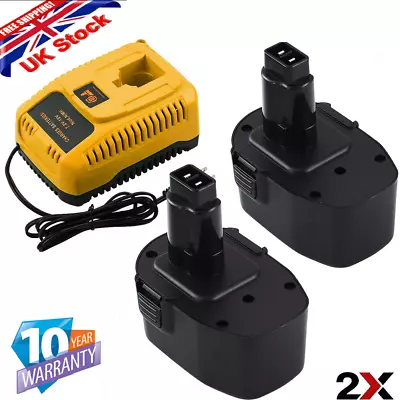 14.4V Battery/Charger For Dewalt 14.4V DC9091 DE9094 DE9091 DE9092 DE9502 DW9094 • £17.90