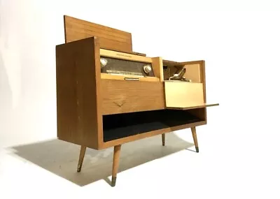 Vintage Mid Century German Grundig Majestic Radio / Record Player Console • $1000