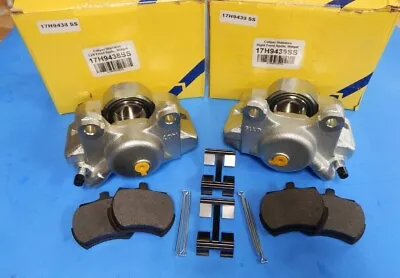 New Pair Of MG Midget Brake Calipers W Stainless Pistons W Pads & Hardware • $244.95