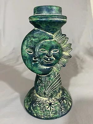 Pottery Candlestick Mexico  • $11.99