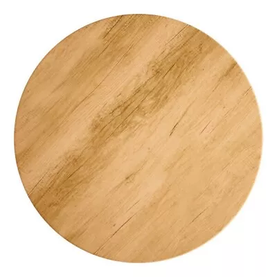 36'' Round Restaurant Table Top With Maple Laminate Top Finish • $158.95
