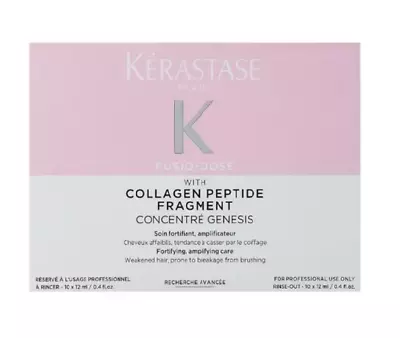Kerastase CONCENTRE GENESIS With Collagen Peptide Fragment BOX 10x12ml VIALS • $89.90