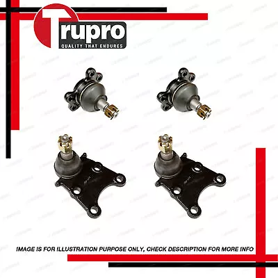 4 LOWER+UPPER Ball Joints For HOLDEN Rodeo TFR16 TFR17 TFS55 Jackaroo UBS17 55 • $177.95