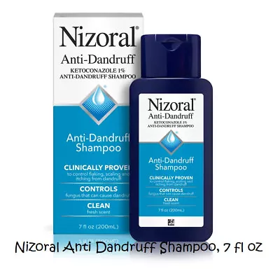 Nizoral Anti Dandruff Shampoo 7 Fl Oz Lowest Price! Free Ship • £10.79