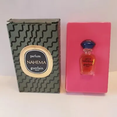 VINTAGE Miniature Perfume GUERLAIN COLLECTION   NAHËMÄ   1ml Screw Cap • $28.61