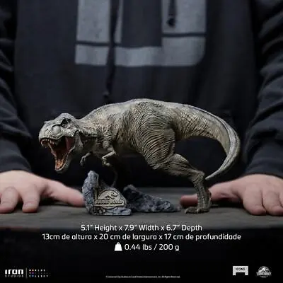 T-Rex Tyrannosaurus Rex Icons Sideshow Exclusive Jurassic World Iron Studios • $183.74