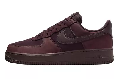 Nike Air Force 1 '07 LX Low Burgundy Crush Af1 FB8876-600   Men's 11 • $134.97