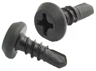 Self Drilling Black Tex Tek Metal Fixing Drywall Screws Pan Head / Vat Invoice • £1.98