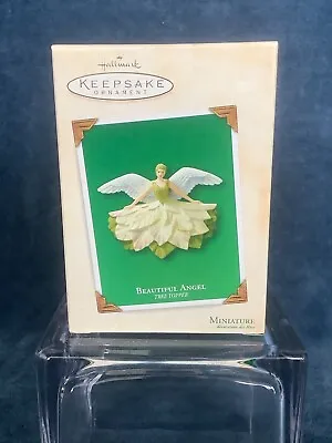 Hallmark Keepsake 2003 Porcelain Beautiful Angel Tree Topper Miniature • $14.95