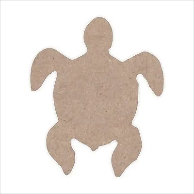Turtle Unfinished Wood Craft Laser Cutouts Blank Shapes DIY Ornament Decoration • £2.53