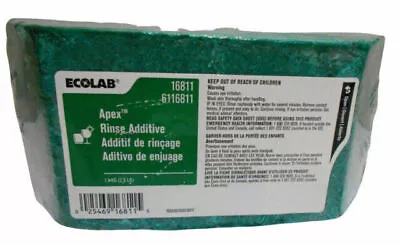 New Ecolab Apex Rinse Additive 2.5 Pound UPC #0025469168115 • $100.40
