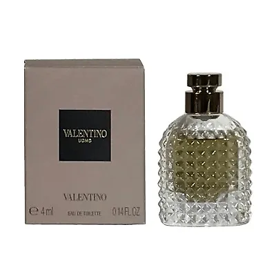 Mini Miniature Valentino Uomo 4ml EDT Travel Men Aftershave Perfume • £13.99