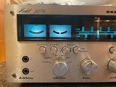 Marantz 2270 Receiver Immaculate Professionally Restored And 100% Complete • $1