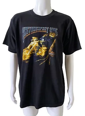 HARLEY DAVIDSON Mens Size XL Daytona Biketoberfest 2005 Short Sleeve T Tee Shirt • $19.99