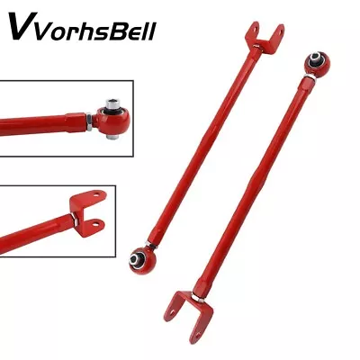 2x Red Rear Lower Adjustable Control Camber Kit For BMW E36 E46 E85 3-Series • $50.20