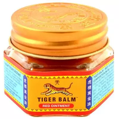 1 Pc Tiger Balm Red Ointment Super Strength Pain Relief Balm 21ml FREE SHIP • $11.39