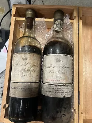 Chateau Yquem 1921 And 1931. Rare • £675.59