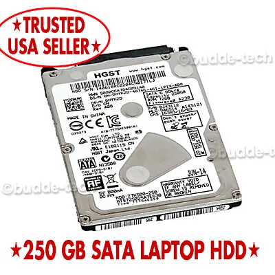 250GB Laptop Hard Drive For Mac Apple Macbook Pro 2008 2009 2010 2011 2012 2.5  • $37.54