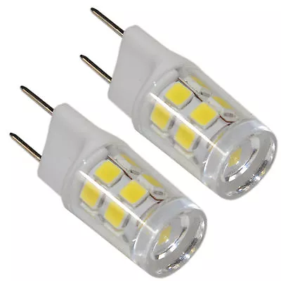 2-Pack G8 Bi-Pin 17 LED Light Bulb SMD 2835 For GE Over The Stove Microwave Oven • $14.45