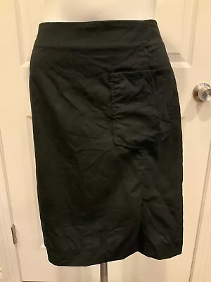 Acne Studios Black Pencil Skirt W/ Front Pocket & Slit Size 8 (US) • $55.25