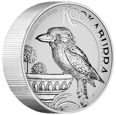 *500 Mintage* 2022 INCUSED High Relief Kookaburra 5oz $8 Silver Proof Coin • $449.99