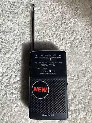 £10 • Buy Roberts Sports 925 Portable AM/FM Radio 