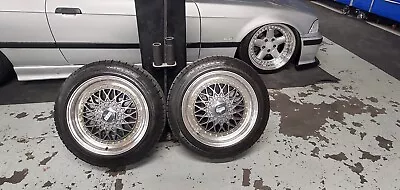 BBS RS Style Rims 16x7.5 4x100 Et35 With 205/50/16 Tires BMW E30 E21 2002  • $1200