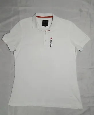 Musto Volvo Ocean Race Women's Polo Shirt White Size 14 • £16.50