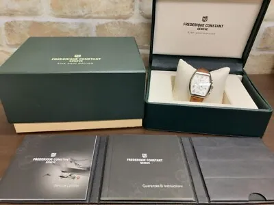 Frederique Constant FC292X4T5/6 Tonneau Chronograph Quartz Men's Watch 1851660 • $609.71