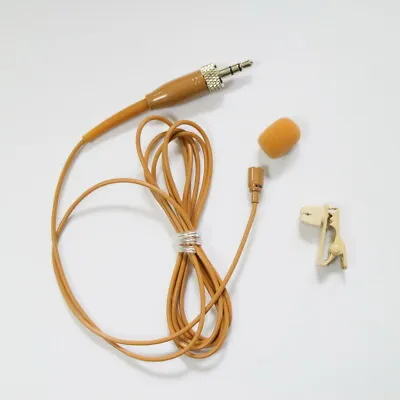 Skin Brown Tie Clip Lapel For The Original Sennheiser Lavalier Microphone Mic • $16.05
