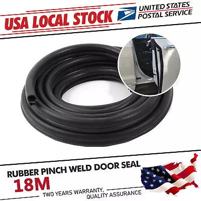 60FT U Shape Rubber Seal Weather Strip Door Edge Moulding Trim For Nissan Sentra • $65.99