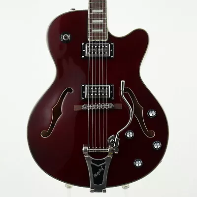 Epiphone Emperor Swingster Wine Red Used 2010 Maple Body W/Soft Case • $635.99