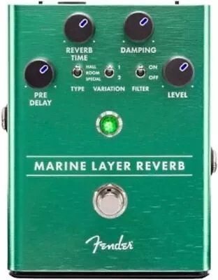 Fender Marine Layer Reverb Guitar Effects Pedal • $309.93