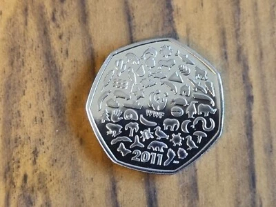 £12.12 • Buy 2011 BU 50p Fifty Pence Coin - WWF