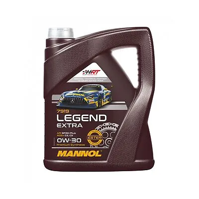 5L MANNOL 0w30 Fully Synthetic Engine Oil C2/C3 WSS-M2C950-A LL12FE MB229.51 • £30.55