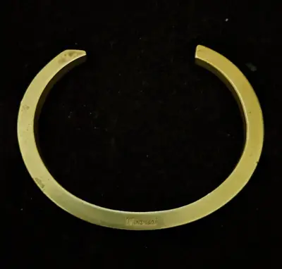   Miansai Open Cuff Brass Gold Tone Bracelet Send Offer! • $50