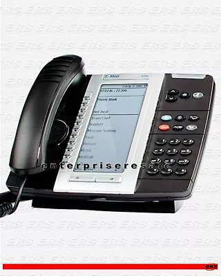 Mitel 5330e Enhanced Gigabit (50006476) BACKLIT Display Phone IP (Grade B) • $27