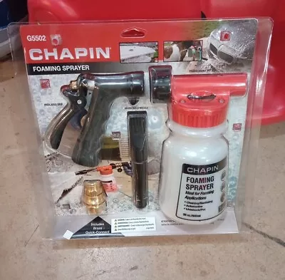 CHAPIN 32OZ FOAMING SPRAYER G5502 - Hook Up To Hose • $55