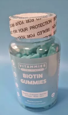 Vitammies Biotin Gummies 5000mcg For Hair Skin And Nails • £6.50