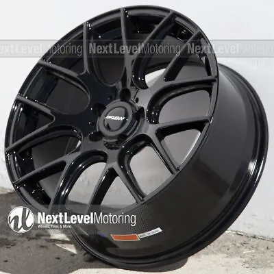 4 Circuit Performance CP31 19x8.5 5-114.3 +35 Gloss Black Wheels Concave Mesh • $674.99