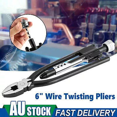 6  Aircraft Safety Wire Twist Pliers Safety Locking Wire Twisting Lock Hand Tool • $18.19