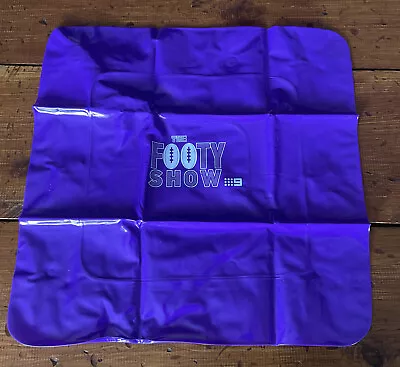 RARE NRL FOOTY SHOW Inflatable Seat Cushion Audience Memorabilia Unused Purple • $29