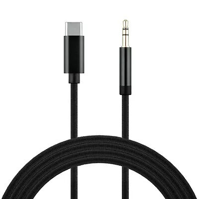 Type USB C Male To AUX 3.5mm Audio Jack Cable Cord Car For IPhone Huawei Samsung • $6.99