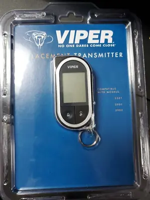 Viper 7752V Replacement Transmitter 2-Way LCD Remote Viper Alarms 5501 5901 5902 • $159.95