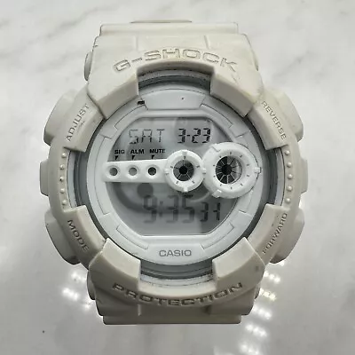 Casio G-Shock Men's GD-100WW Crazy Colors White Out Digital Watch 3263 • $62.99