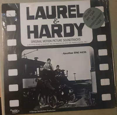 Laurel & Hardy Another Fine Mess US Original Soundtrack LP Mark 56 Records 1973 • £12