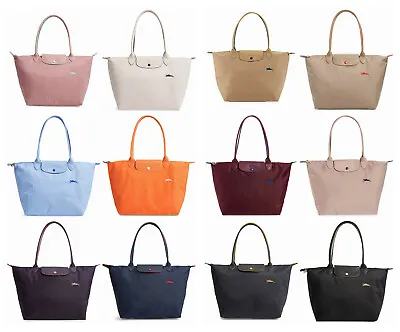 NWT Longchamp Le Pliage Club Large Nylon Tote 1899619 Multi Colors AUTHENTIC • $185