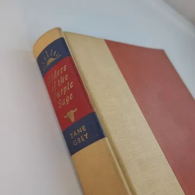 Riders Of The Purple Sage By Zane Grey Renewed 1940 Hardcover  W/o Dust Jacket • $9.99